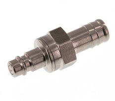 Acero inoxidable DN 7,2 (Euro) Tapón de acoplamiento de aire 13 mm Pilar de manguera Doble cierre