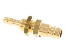 Latón DN 7.2 (Euro) Enchufe de anclaje de aire 6 mm Mampara de pilar de manguera