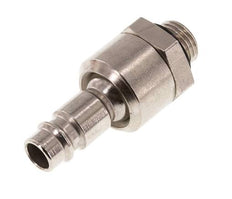 Enchufe de acero DN 7.2 (Euro) para acoplamiento de aire G 1/4 pulgada junta rotativa macho