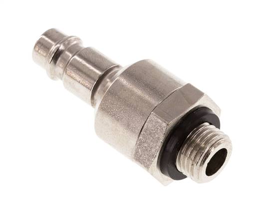 Enchufe de acero DN 7.2 (Euro) para acoplamiento de aire G 1/4 pulgada junta rotativa macho
