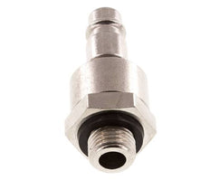 Enchufe de acero DN 7.2 (Euro) para acoplamiento de aire G 1/4 pulgada junta rotativa macho