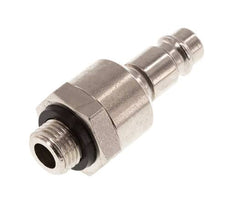 Enchufe de acero DN 7.2 (Euro) para acoplamiento de aire G 1/4 pulgada junta rotativa macho