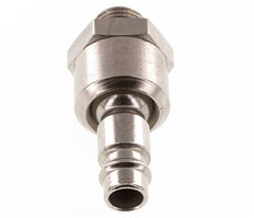 Enchufe de acero DN 7.2 (Euro) para acoplamiento de aire G 1/4 pulgada junta rotativa macho