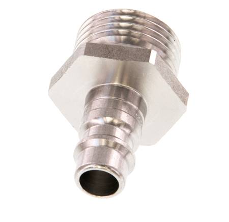 Acero inoxidable DN 7.2 (Euro) Acoplamiento de aire Enchufe G 1/2 pulgadas Macho