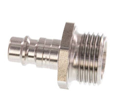 Acero inoxidable DN 7.2 (Euro) Acoplamiento de aire Enchufe G 1/2 pulgadas Macho
