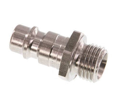 Acero inoxidable DN 7.2 (Euro) Acoplamiento de aire Enchufe G 1/4 pulgadas Macho