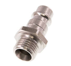 Acero inoxidable DN 7.2 (Euro) Acoplamiento de aire Enchufe G 1/4 pulgadas Macho