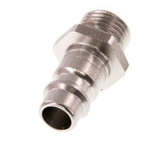 Acero inoxidable DN 7.2 (Euro) Acoplamiento de aire Enchufe G 1/4 pulgadas Macho
