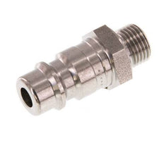 Acero inoxidable DN 7.2 (Euro) Acoplamiento de aire Enchufe G 1/8 pulgadas Macho