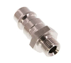 Acero inoxidable DN 7.2 (Euro) Acoplamiento de aire Enchufe G 1/8 pulgadas Macho