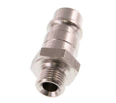 Acero inoxidable DN 7.2 (Euro) Acoplamiento de aire Enchufe G 1/8 pulgadas Macho
