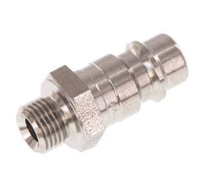 Acero inoxidable DN 7.2 (Euro) Acoplamiento de aire Enchufe G 1/8 pulgadas Macho