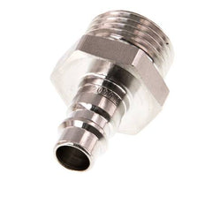 Acero inoxidable 316L DN 7.2 (Euro) Acoplamiento de aire Enchufe G 1/2 pulgadas Macho