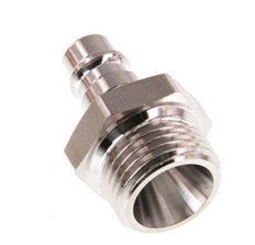 Acero inoxidable 316L DN 7.2 (Euro) Acoplamiento de aire Enchufe G 1/2 pulgadas Macho