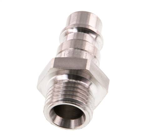 Acero inoxidable 316L DN 7.2 (Euro) Acoplamiento de aire Enchufe G 1/4 pulgada Macho