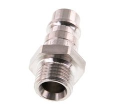 Acero inoxidable 316L DN 7.2 (Euro) Acoplamiento de aire Enchufe G 1/4 pulgada Macho