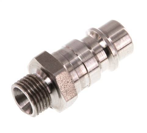 Acero inoxidable 316L DN 7.2 (Euro) Acoplamiento de aire Enchufe G 1/8 pulgadas Macho