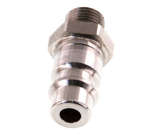 Acero inoxidable 316L DN 7.2 (Euro) Acoplamiento de aire Enchufe G 1/8 pulgadas Macho