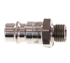 Acero inoxidable 316L DN 7.2 (Euro) Acoplamiento de aire Enchufe G 1/8 pulgadas Macho