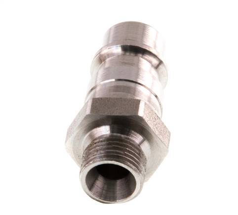 Acero inoxidable 316L DN 7.2 (Euro) Acoplamiento de aire Enchufe G 1/8 pulgadas Macho