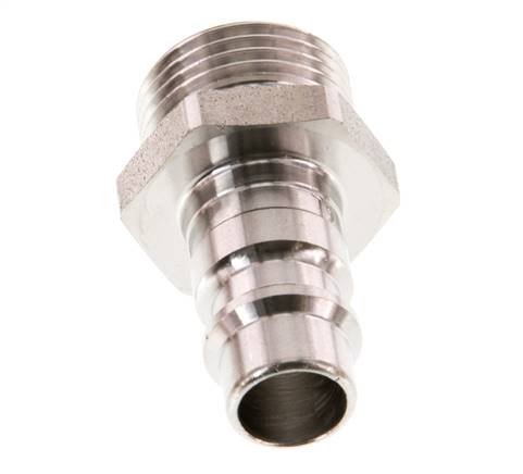 Acero inoxidable 316L DN 7,2 (Euro) Acoplamiento de aire Enchufe G 3/8 pulgadas Macho