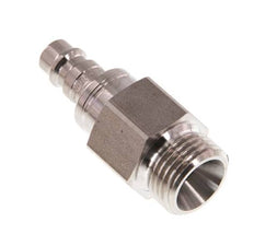 Acero inoxidable 316L DN 7.2 (Euro) Enchufe de acoplamiento de aire G 1/2 pulgadas macho de doble cierre