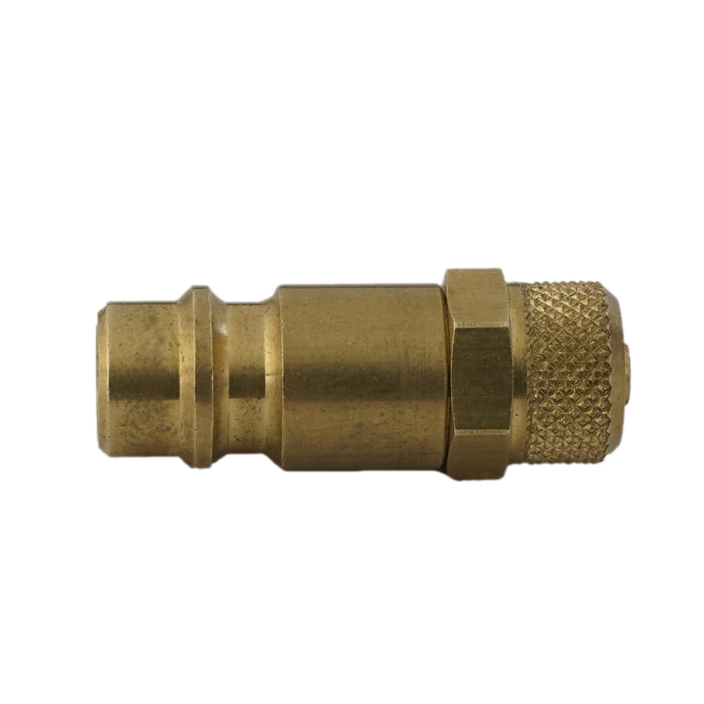 Tapón de acoplamiento de aire de latón DN 7,2 (Euro) Tuerca de unión de 4x6 mm [2 piezas]
