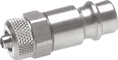Nickel-plated Brass DN 7.2 (Euro) Air Coupling Plug 4x6 mm Union Nut [2 Pieces]