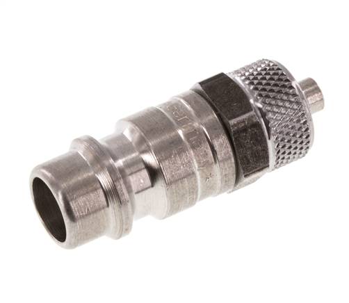 Acero inoxidable DN 7.2 (Euro) Tapón de acoplamiento de aire Tuerca de unión de 4x6 mm