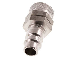 Acero inoxidable DN 7.2 (Euro) Tapón de acoplamiento de aire Tuerca de unión de 8x10 mm