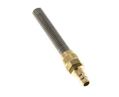 Latón DN 7.2 (Euro) Tapón de acoplamiento de aire 8x10 mm Tuerca de unión Bend-Protect