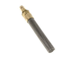 Latón DN 7.2 (Euro) Tapón de acoplamiento de aire 9x12 mm Tuerca de unión Bend-Protect