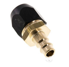Tapón de acoplamiento de aire de latón DN 7,2 (Euro) Tuerca de unión 10x16 mm