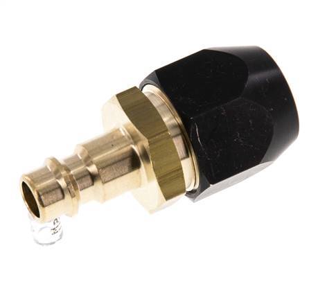 Tapón de acoplamiento de aire de latón DN 7,2 (Euro) Tuerca de unión 10x16 mm