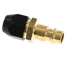 Latón DN 7.2 (Euro) Tapón de acoplamiento de aire 4x10 mm Tuerca de unión