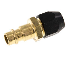 Latón DN 7.2 (Euro) Tapón de acoplamiento de aire 4x10 mm Tuerca de unión
