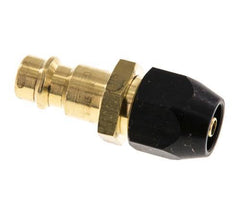 Latón DN 7.2 (Euro) Tapón de acoplamiento de aire 4x10 mm Tuerca de unión