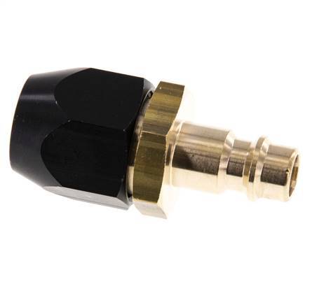 Tapón de acoplamiento de aire de latón DN 7,2 (Euro) Tuerca de unión de 8x14 mm
