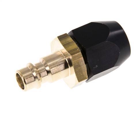 Tapón de acoplamiento de aire de latón DN 7,2 (Euro) Tuerca de unión de 8x14 mm