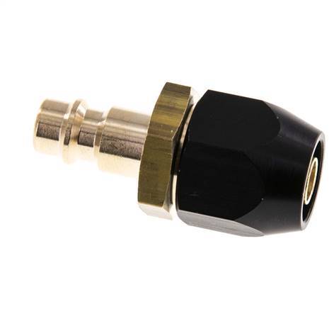 Tapón de acoplamiento de aire de latón DN 7,2 (Euro) Tuerca de unión de 8x14 mm