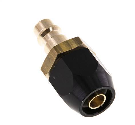 Tapón de acoplamiento de aire de latón DN 7,2 (Euro) Tuerca de unión de 8x14 mm