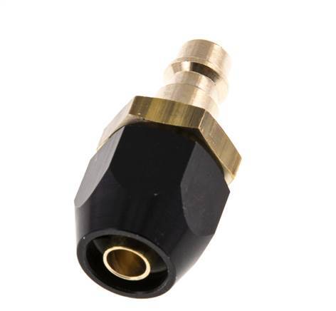 Tapón de acoplamiento de aire de latón DN 7,2 (Euro) Tuerca de unión de 8x14 mm