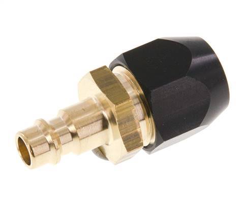 Tapón de acoplamiento de aire de latón DN 7,2 (Euro) Tuerca de unión de 9x15 mm