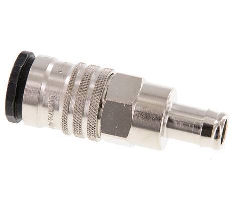 Steel/brass DN 10 Air Coupling Socket 13 mm Hose Pillar