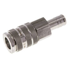 Acero inoxidable 316L DN 10 Acoplamiento de aire de 19 mm Pilar para manguera