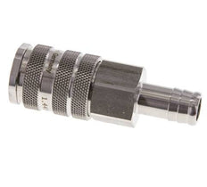 Acero inoxidable 316L DN 10 Acoplamiento de aire de 19 mm Pilar para manguera