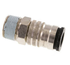 Steel/brass DN 10 Air Coupling Socket R 3/4 inch Male