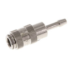 Nickel-plated Brass DN 2.7 (Micro) Air Coupling Socket 3 mm Hose Pillar