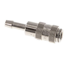 Nickel-plated Brass DN 2.7 (Micro) Air Coupling Socket 4 mm Hose Pillar