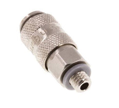 Nickel-plated Brass DN 2.7 (Micro) Air Coupling Socket M5 Male